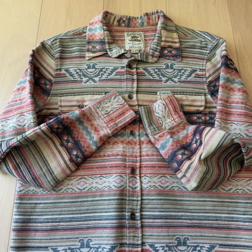 Sendero Provisions Boquillas Shirt Medium Multicolor Southwestern Thunderbird - Bild 4 von 9