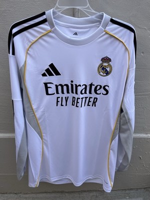 ウェア  Real Madrid  Jersey S Adidas x Real Madrid 25/26 Long Sleeve Home Jersey (JN8884) Men's