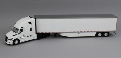 2025 DCP 1:64 WHITE Freightliner Cascadia 5th GEN Sleeper SEMI w