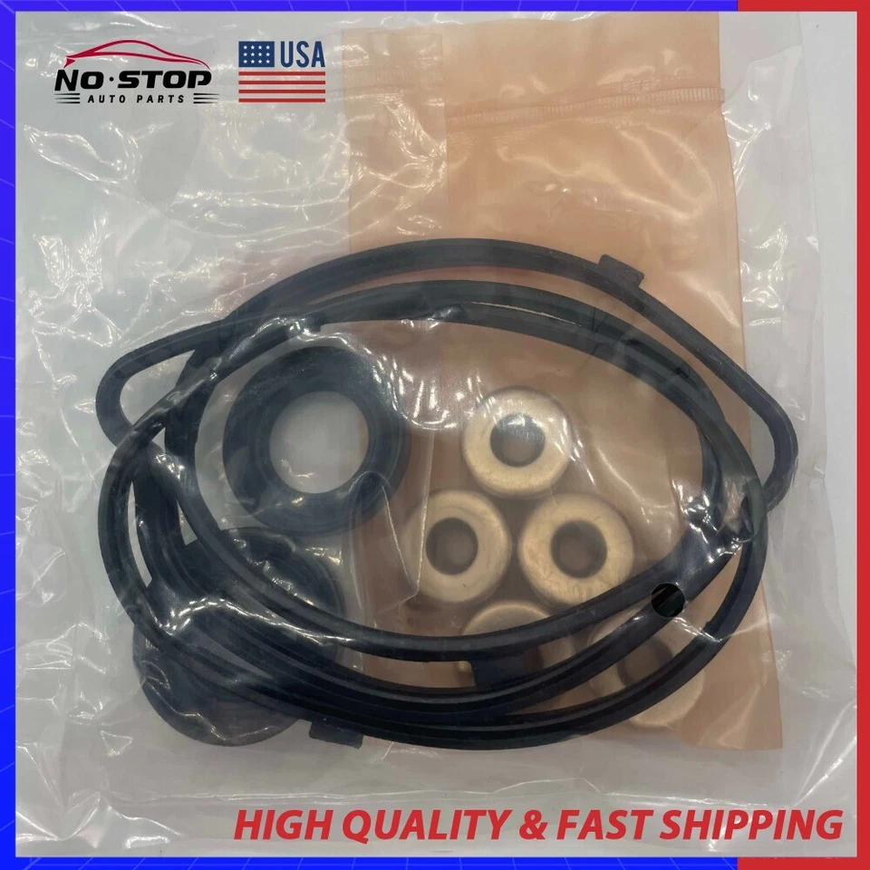 Juego de juntas de cubierta de válvula DELANTERA/TRASERA para Honda Odyssey Pilot Accord y Acura RDX TSX Foto 4 de 4