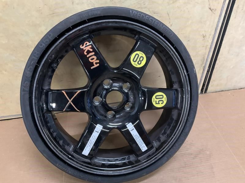 14-17 Maserati Ghibli Spare Tire Wheel Donut 18x6 Vredestein Spac 175/55-18 95P