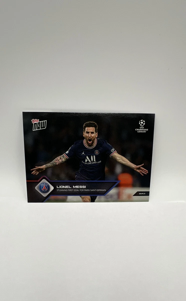 2021-22 Topps Now Uefa Champions League - Lionel Messi #028 for