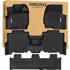 OEDRO Floor Mats Fit for Ford Expedition/Expedition Max 2025-2018 with 2nd Ro...