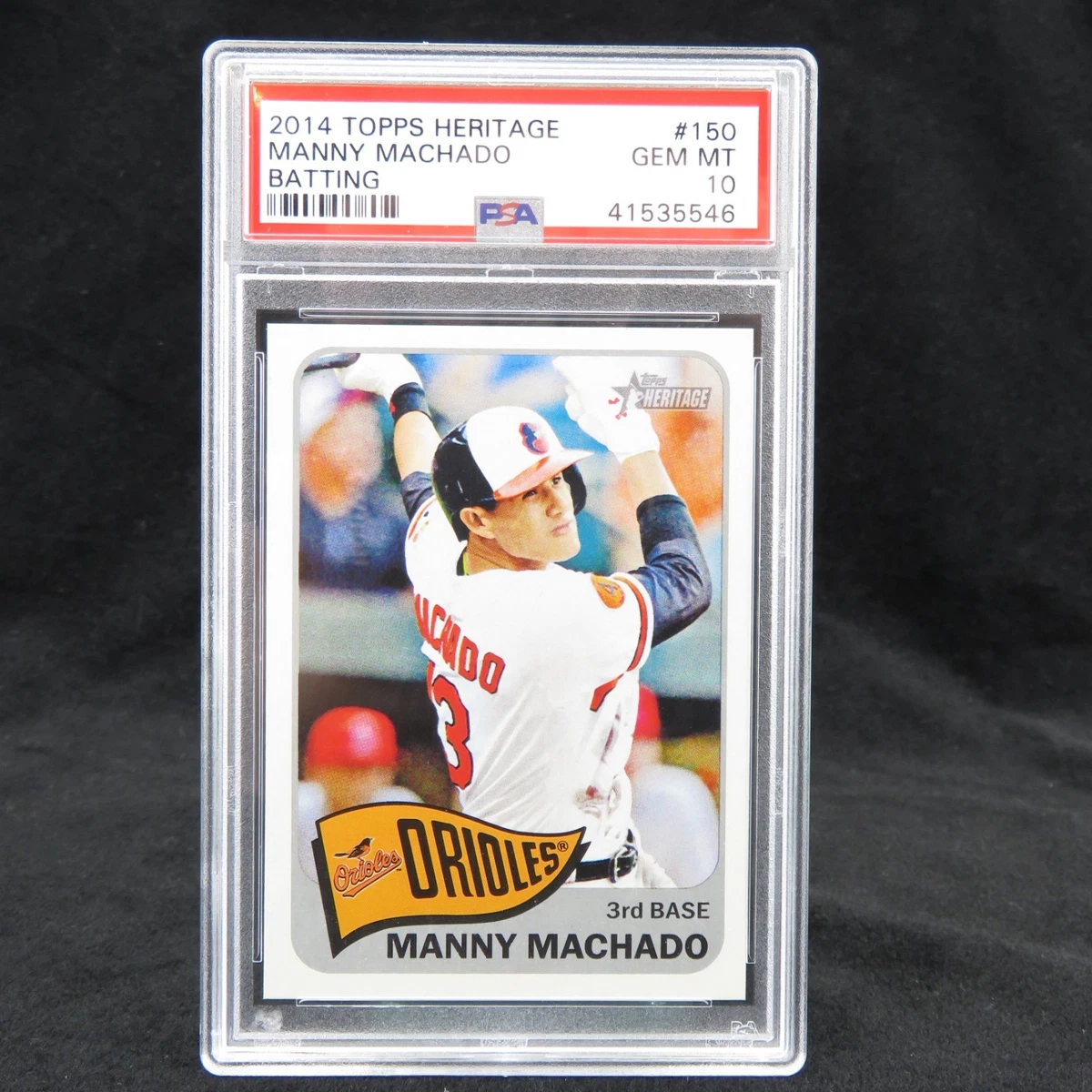 Manny Machado 10 Graded Baseball Sports Trading Cards