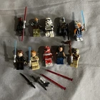 10 Random Lego Star Wars Minifigure Lot