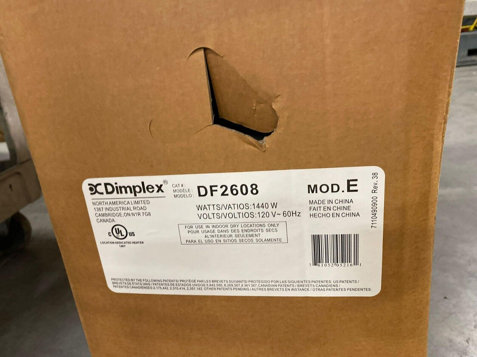 DIMPLEX FIREPLACE AND FRAME DF2608 SSEST9040 eBay