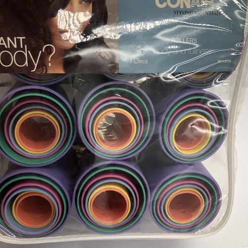 Conair # 61121N Magnetic Rollers Body & Fullness 75 PC Set All Hair Textures @31 - Picture 4 of 5