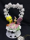Tweety Bird Garden Butterfly Warner Brothers Looney Tunes Wedding Cake Topper