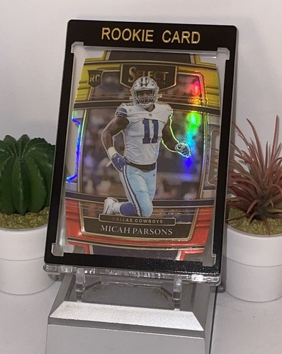 2021 MICAH PARSONS ROOKIE CARD RC PANINI SELECT SP PRIZM MINT #85 - Picture 11 of 12