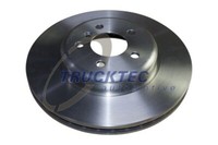 Trucktec Automotive 2X Bremsscheibe BelüFtet FüR BMW 5Er Touring F11 F10