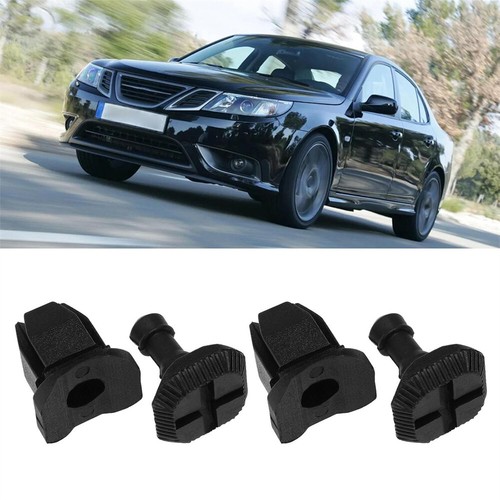 New 1Pair Battery Cover Clip Rivets Replacement 12792092 For Saab 9-3 2003- 2012 - Picture 2 of 6