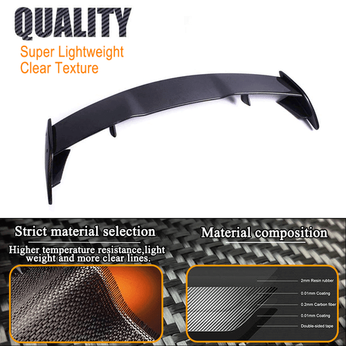 Alerón de techo de carbono alerón trasero borde demolición labio para Mercedes W177 A200 A250 A35 - Imagen 6 de 10