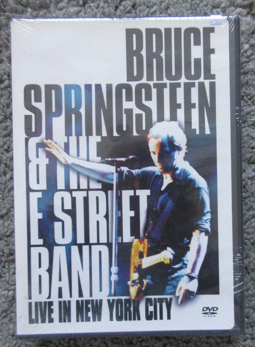 NEW SEALED 2000 DVD BRUCE SPRINGSTEEN LIVE IN NEW YORK CITY NYC CONCERT MUSIC