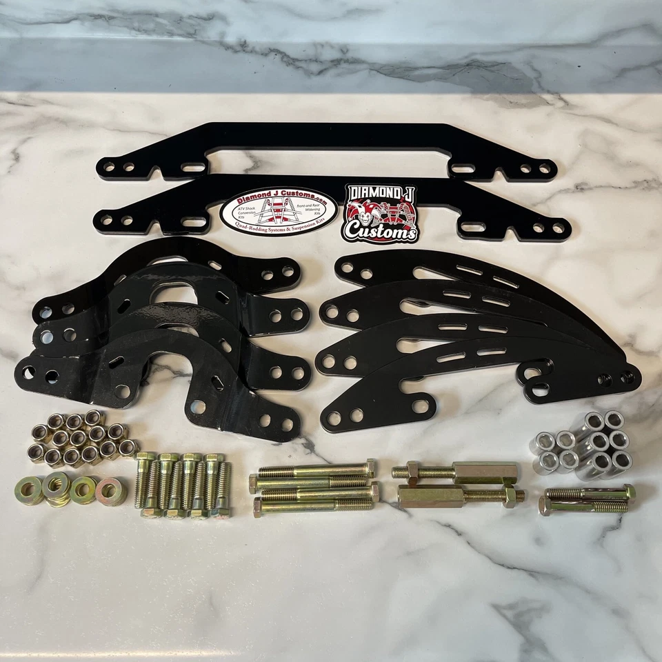 Polaris Phoenix 200 A-arms & Shocks ATV Front Widening Kit +6" - Image 2 of 4