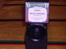 Tom Brier's "Blue Sahara" Olivewood Piano Music Roll