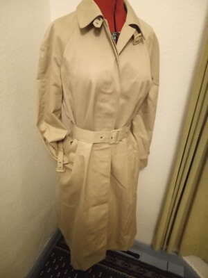 Dannimac classic trench coat size 10 double breasted belted
