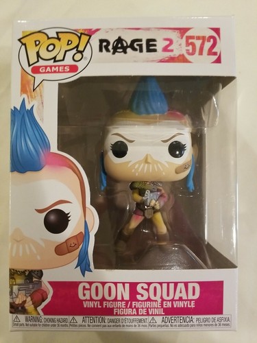Funko Pop! Games: Rage 2 - Mohawk Girl Goon Squad #572 NEW IN BOX FREE S/H