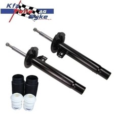 2x GASDRUCK STOSSDÄMPFER VORNE MIT SCHUTZKAPPEN + PUFFER FÜR BMW 3ER E46