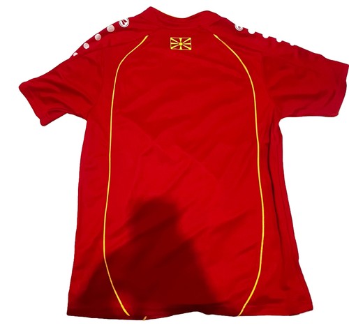 MACEDONIA Football Shirt Home JAKO XL (LARGE) EURO 2020 VINTAGE Soccer BNWT - Foto 14 di 16