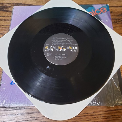 In Shrink! Shanice Wilson Baby Tell Me Can You Dance 1987 Record Album Vinyl LP - Picture 6 of 7