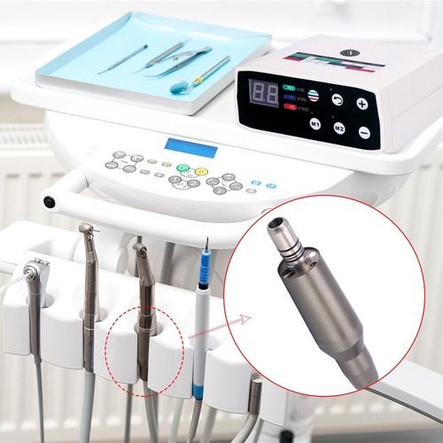Motore elettrico led dentale con alimentazione acqua adatto 16:1/1:5/1:1 manipolo tipo ISO-E  - Foto 12 di 43