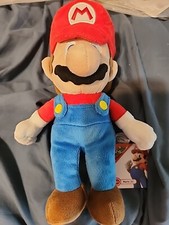 Super Nintendo Mario Plush Doll 2017 Mario S 10" Nintendo Collectible NEW