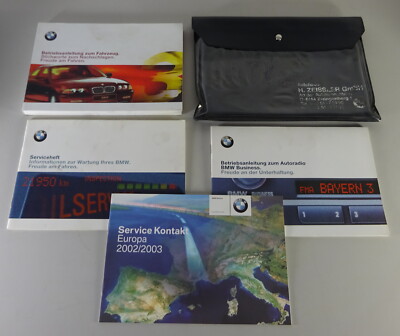 Board folder + operating instructions BMW 3 Series E46 sedan 316i - 330xd status 09/2000