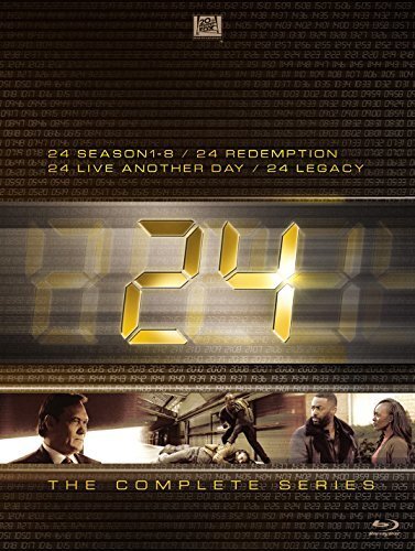 24 Twenty Four Series 1-8 Complete Box Set 49 Discs Blu-ray with