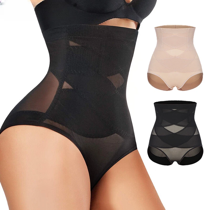 Women's Waist Trainer Body Shaper Tummy Control High Waist Flat