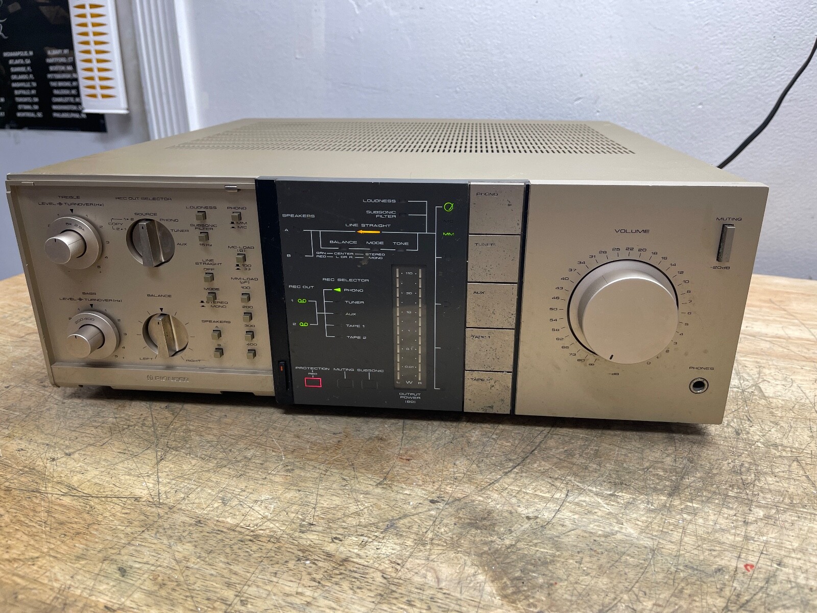 PIONEER A9 STEREO AMPLIFIER eBay