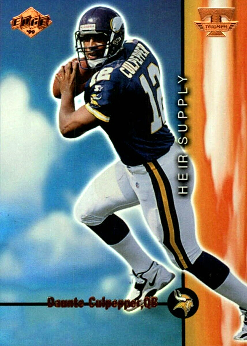 Daunte Culpepper Collector's Edge Triumph Heir Supply #HS6 Base