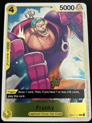 Franky OP07-107 - 500 Years in the Future - One Piece Card Game