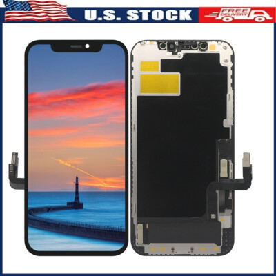 For iPhone 12/12Pro LCD Touch Screen Assembly Display Digitizer Repair Hard OLED