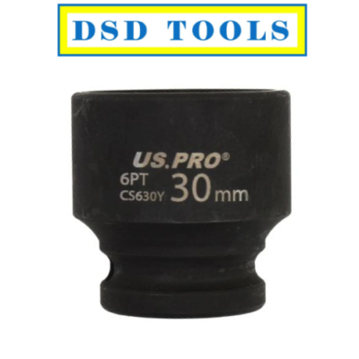 30 Mm Socket US PRO Tools 30mm Impact Socket - 1/2" Drive, 6-Point Single Hex (Part #3829) 1 Impact Socket - Foto 3