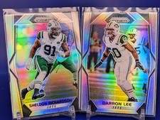 Sheldon Richardson And Darron Lee 2 Card Lot 2017 Panini Prizm SP Silver Prizms 