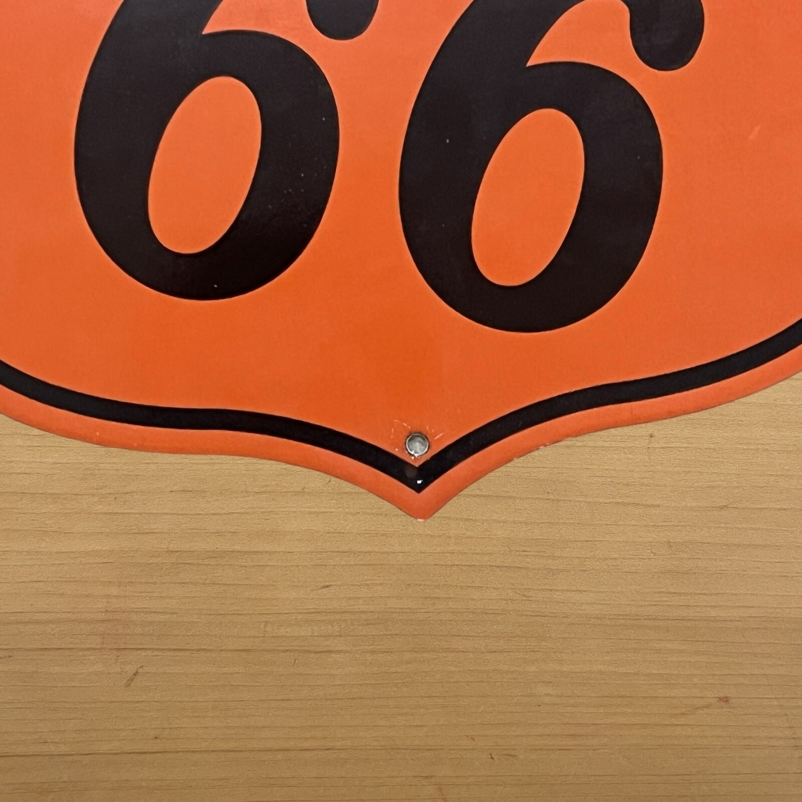 VINTAGE PHILLIPS 66 PORCELAIN SIGN GAS OIL PUMP HIGHWAY STATION SERVICE ...