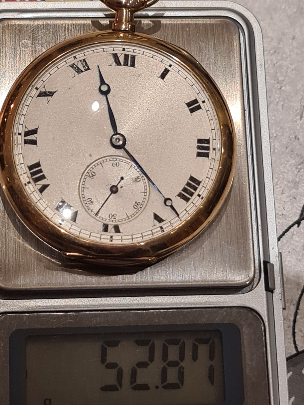 Dennison 9 Carat Solid Gold pocket watch eBay