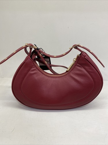 BYBLOS FW24 Rosso Scuro Mezzaluna Small - Foto 2 di 2