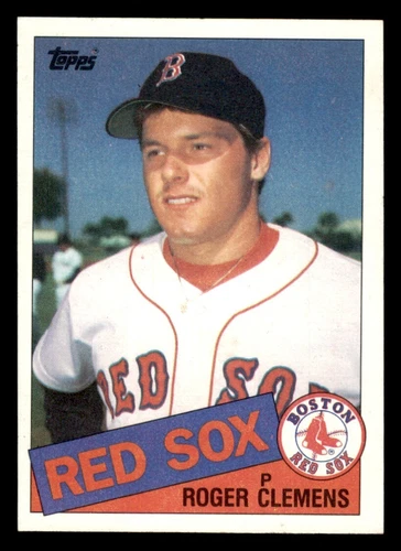 1985 Topps #181 Roger Clemens Rookie Card RC