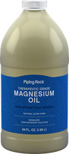 Magnesium Oil  64oz  Therapeutic Grade  Non-GMO  by Piping Rock