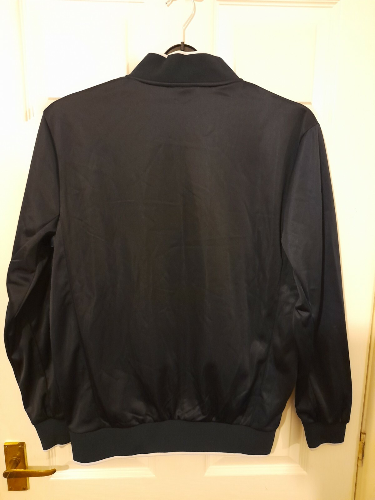 Fila Navy colour Men's Track Top Size S full zip pokets