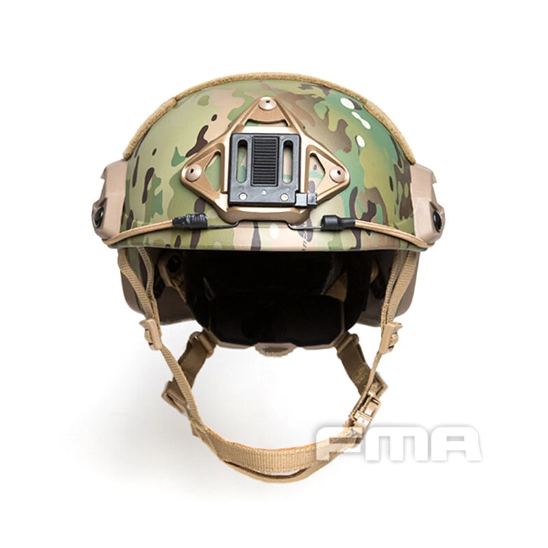 Capacete tático FMA marítimo versão grossa e pesada com camuflagem militar sudário NVG - Imagem 2 de 4