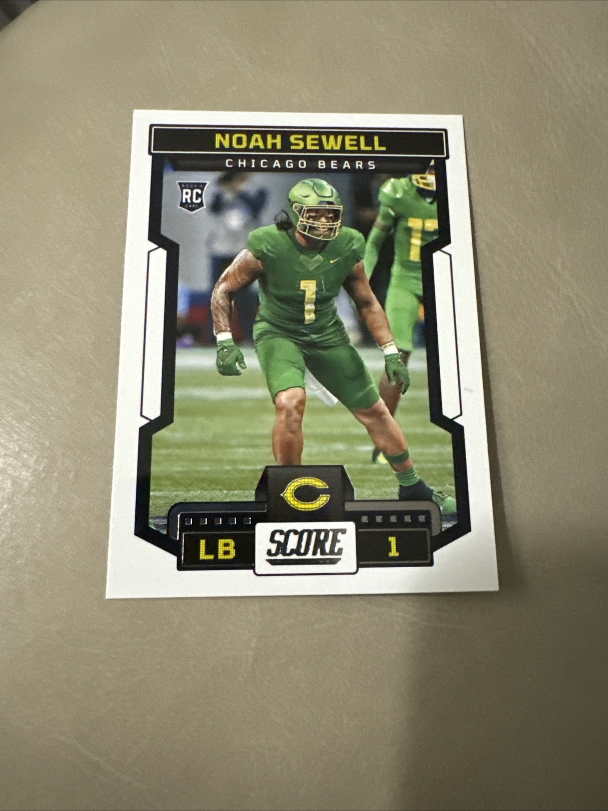 2023 Score #396 Noah Sewell RC Chicago Bears