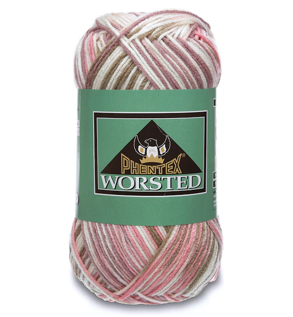 Phentex Worsted Ombre Acrylic Big Ball Romance Knitting Crochet