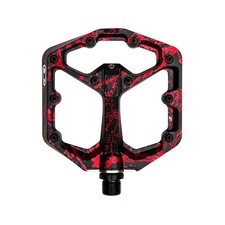 Crankbrothers Stamp 7 Bike Pedals - Splatter Red Paint - Limited Edition