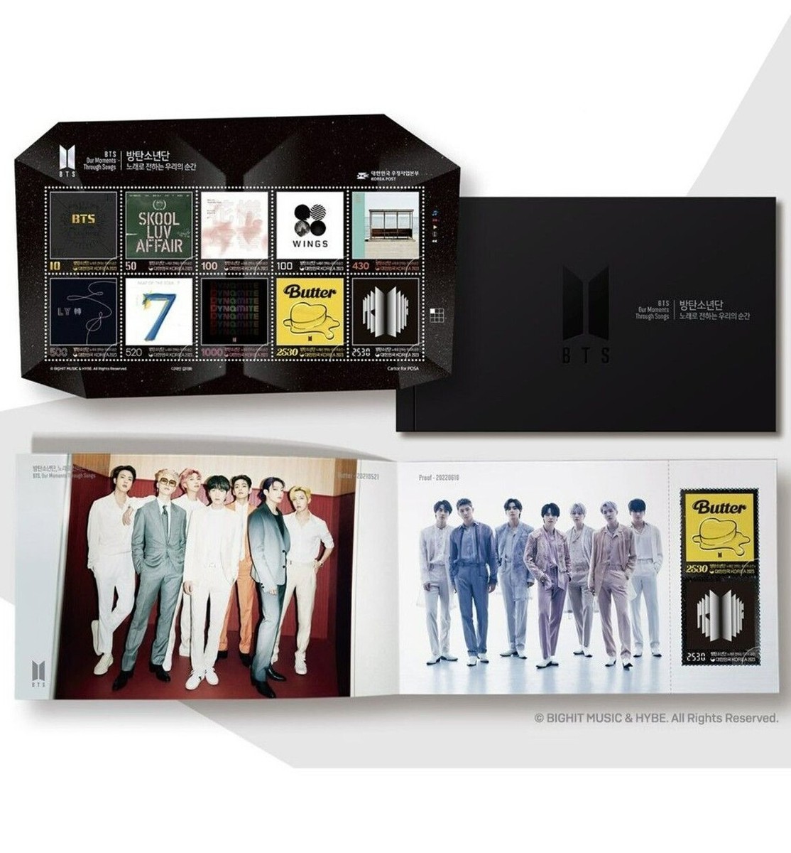 BTS 10th Anniversary 'Our Moments Through Songs' Commemorative
