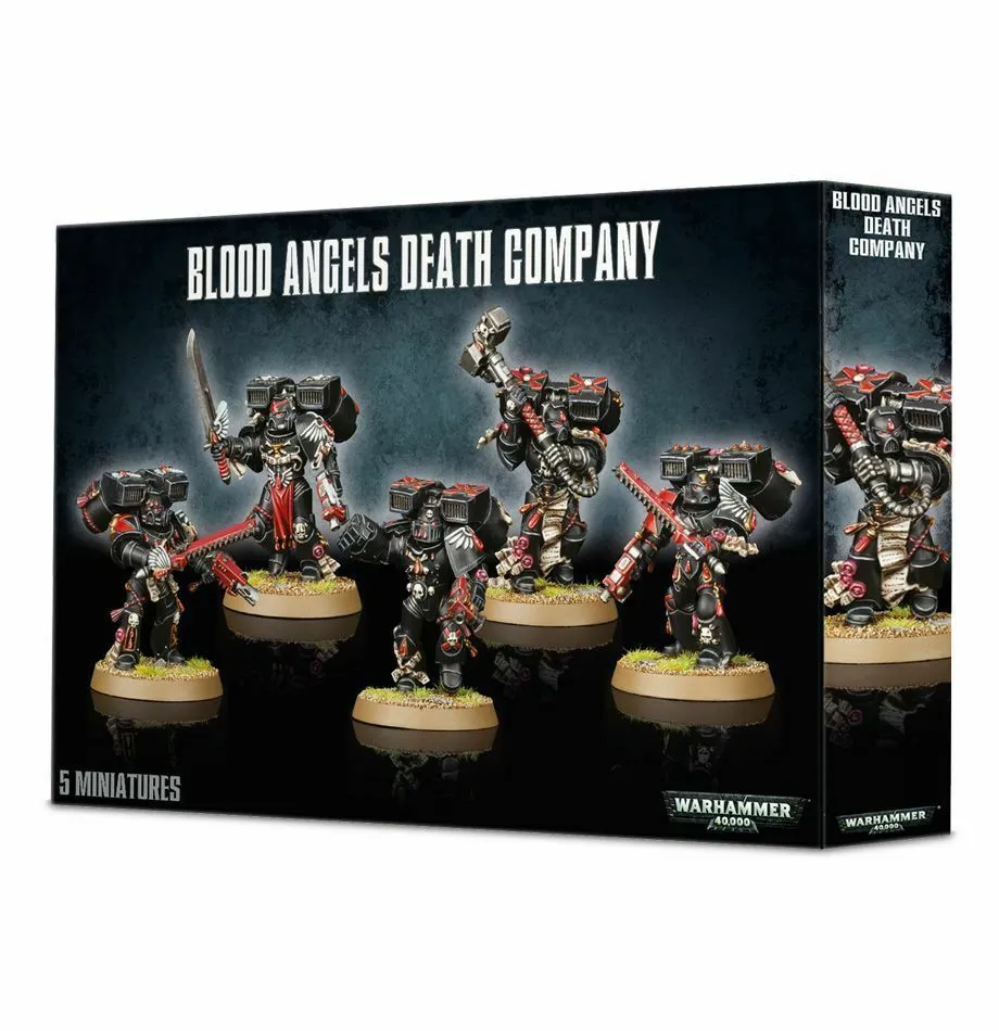 Blood Angels Death Company Space Marines Warhammer 40k