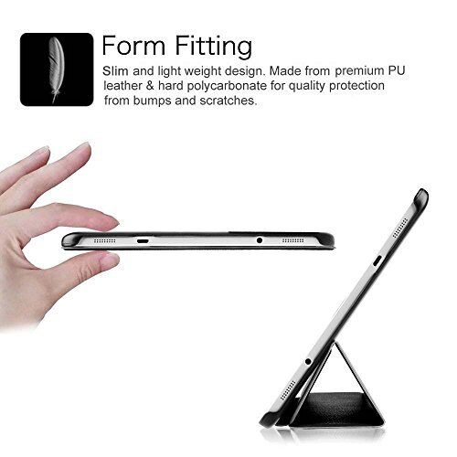 Slim Shell Case for Samsung Galaxy Tab S2 9.7 - Ultra Lightweight Black - Picture 6 of 8