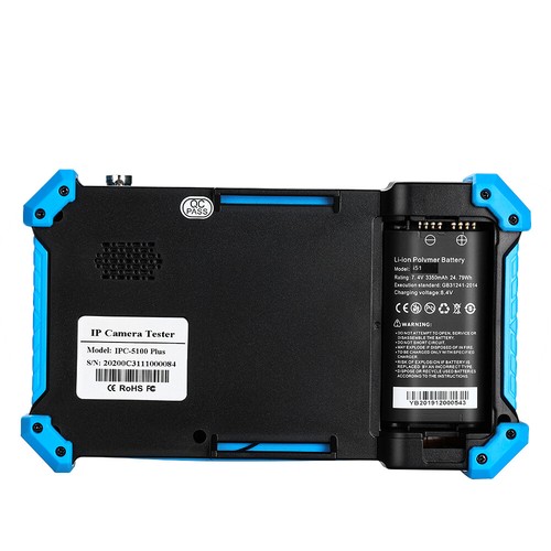 5" Touch Screen WIFI IP Camera Tester 8MP AHD CVI TVI CVBS IPC Tester 4K Video - Picture 12 of 13