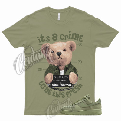 Air Force 1 Low Premium Oil Green Shirt Cargo Khaki Rough Olive Dunk Mid CRIME